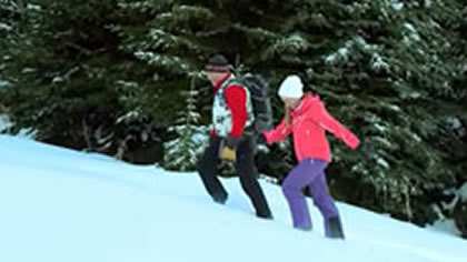 Alpine Snowshoeing